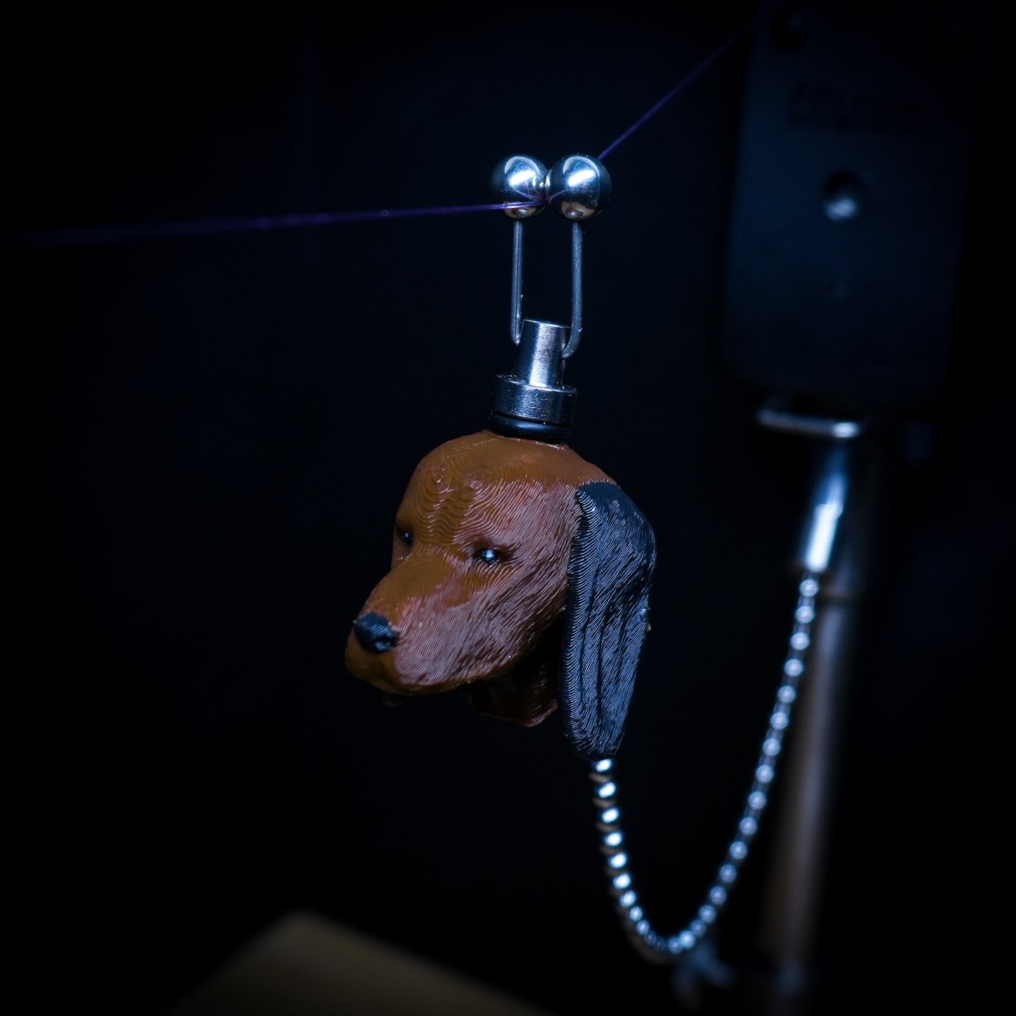 Custom Bavarian Mountain Hound Carp Fishing Bobbin