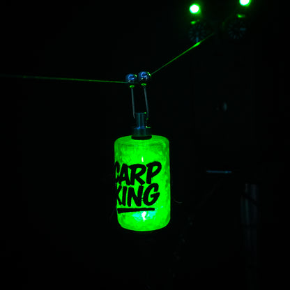 LED Powered Carp King Custom Carp Fishing Bobbins