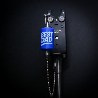 Custom Best Dad Blue Carp Stainless Steel Carp Fishing Bobbins