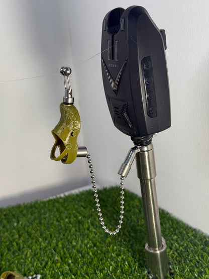 Custom Crocs Carp Fishing Bobbins Metal Clips Bite Indicators
