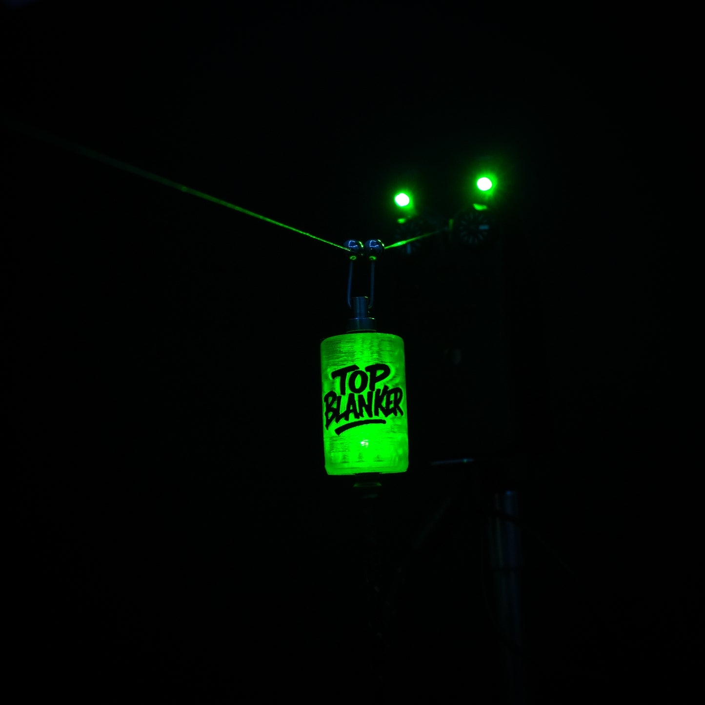 LED Powered Top Blanker Custom Carp Fishing Bobbins