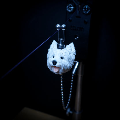 Custom Westie Carp Fishing Bobbin