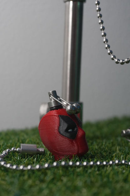 Custom Deadpool Carp Fishing Bobbins Stainless Steel Bite Indicators