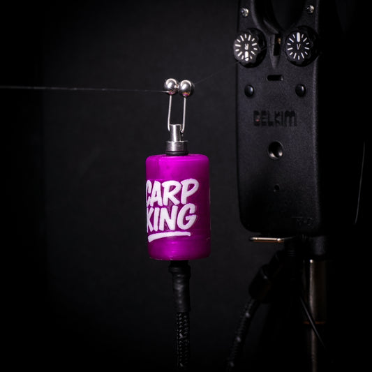 LED Powered Purple Carp King Custom Carp Fishing Bobbins
