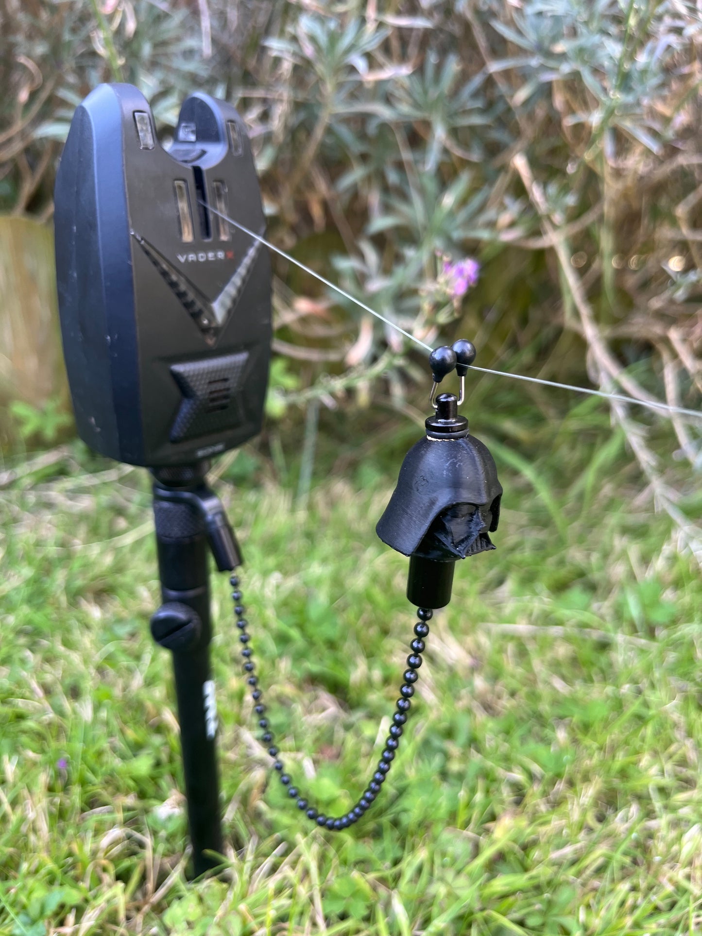 Darth Vader Carp Fishing Bobbins Metal Clips Bite Indicators