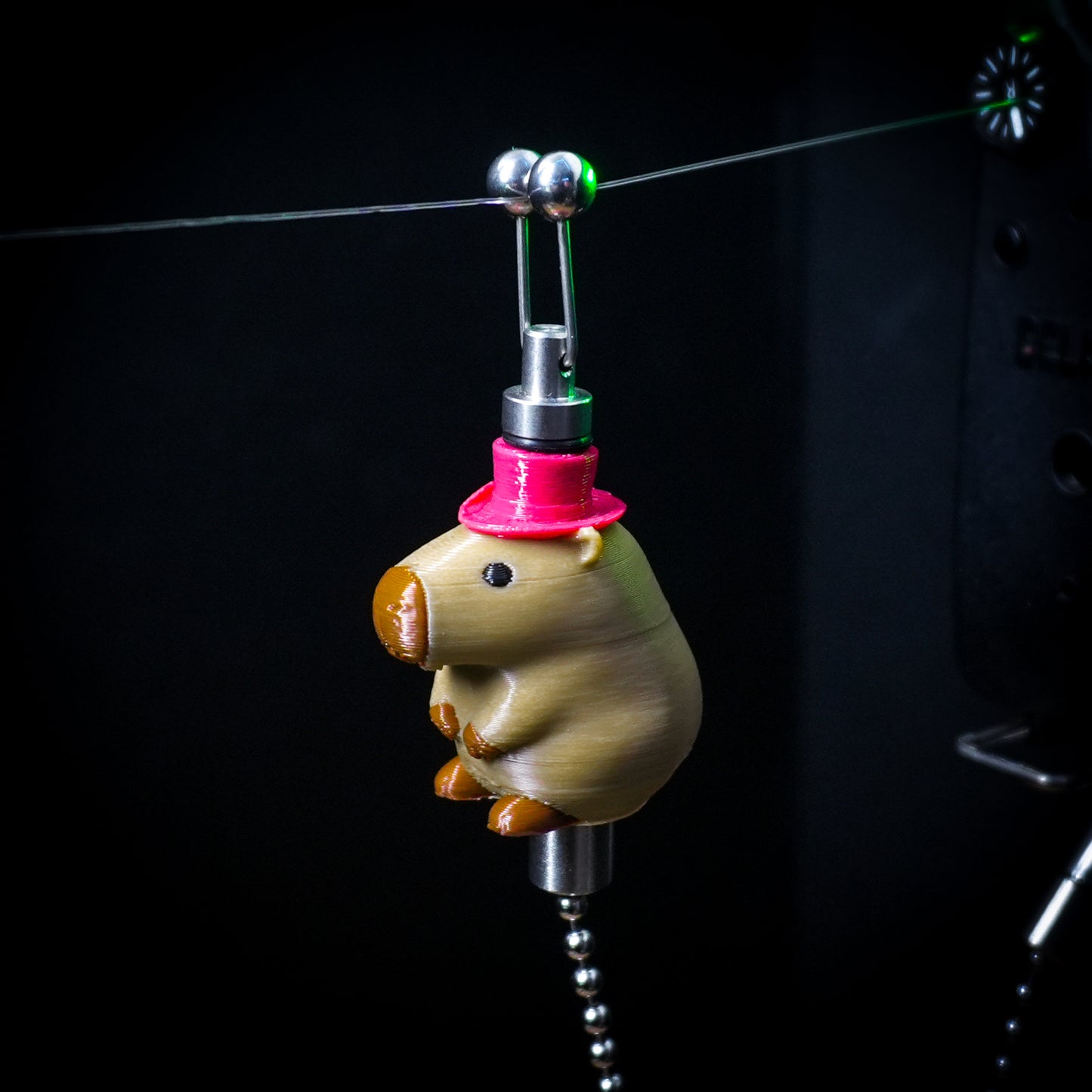 Custom Capybara Carp Fishing Bobbin