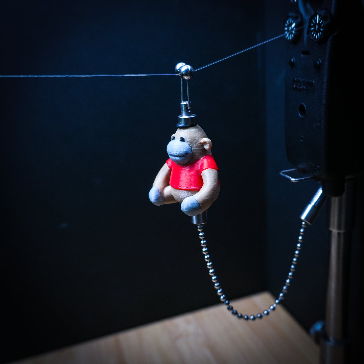 Custom PG Tips Red Monkey Carp Fishing Bobbin