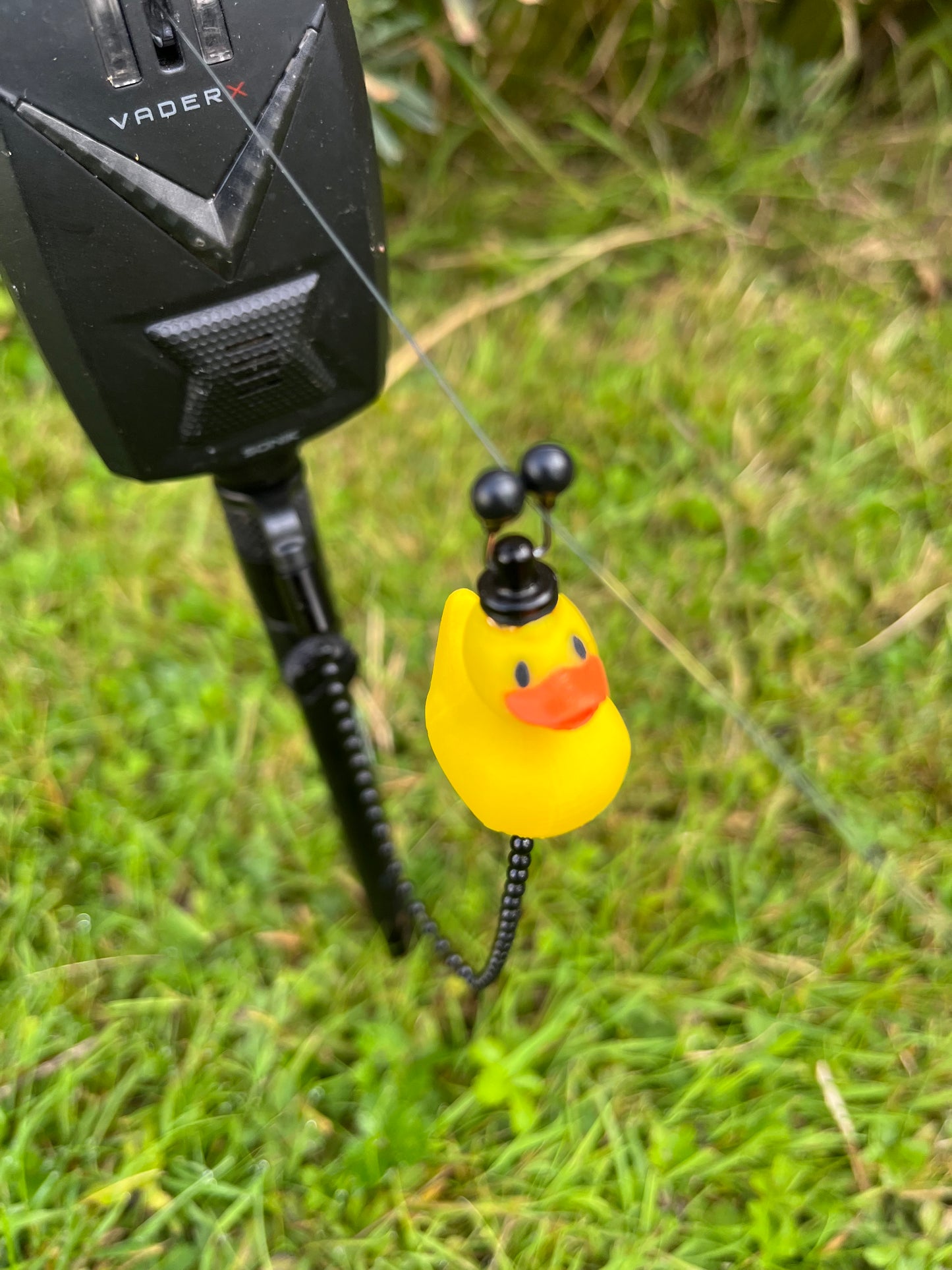 - Supporting Mens Mental Health Charity - Custom Rubber Duck Carp Fishing Bobbins Metal Clips Bite Indicators