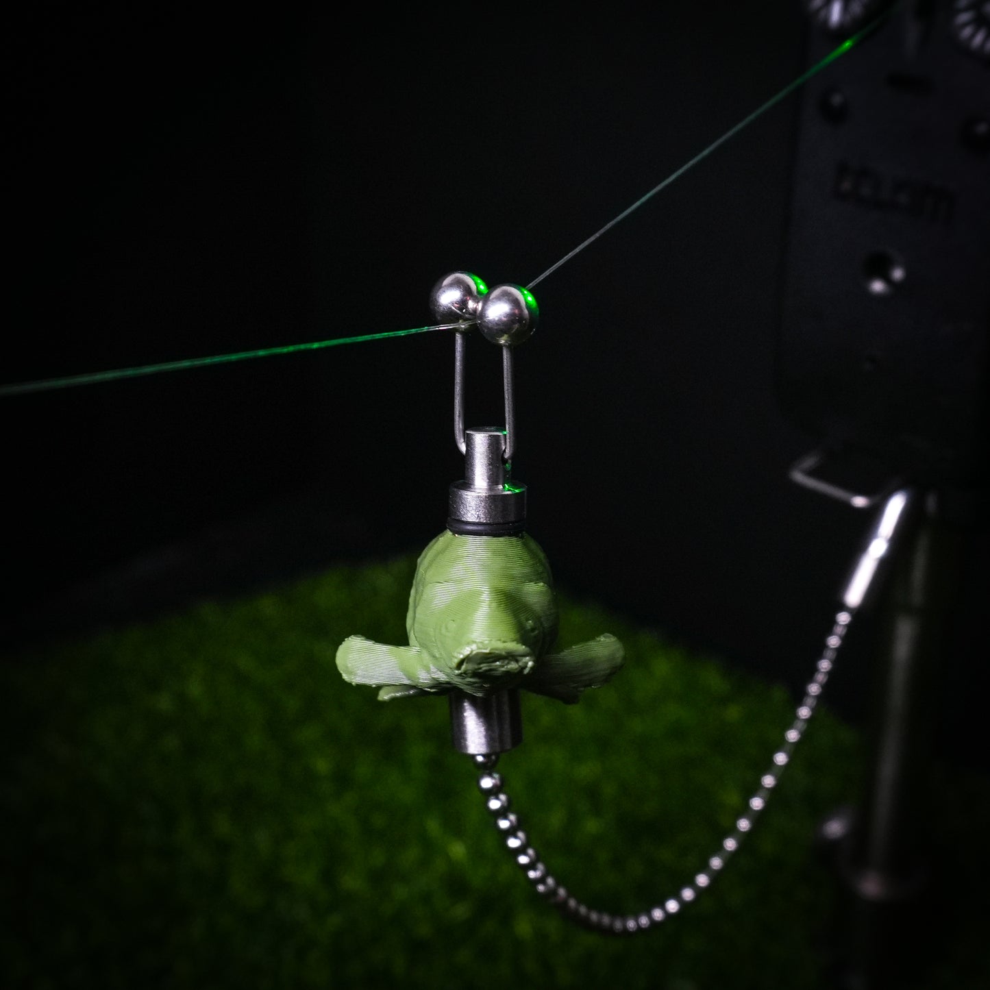 Custom Carpy Green Carp Fish Fishing Bobbins