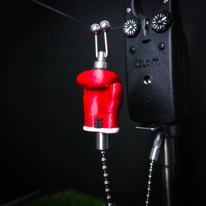 Custom Boxing Glove Carp Fishing Bobbins Metal Clips Bite Indicators