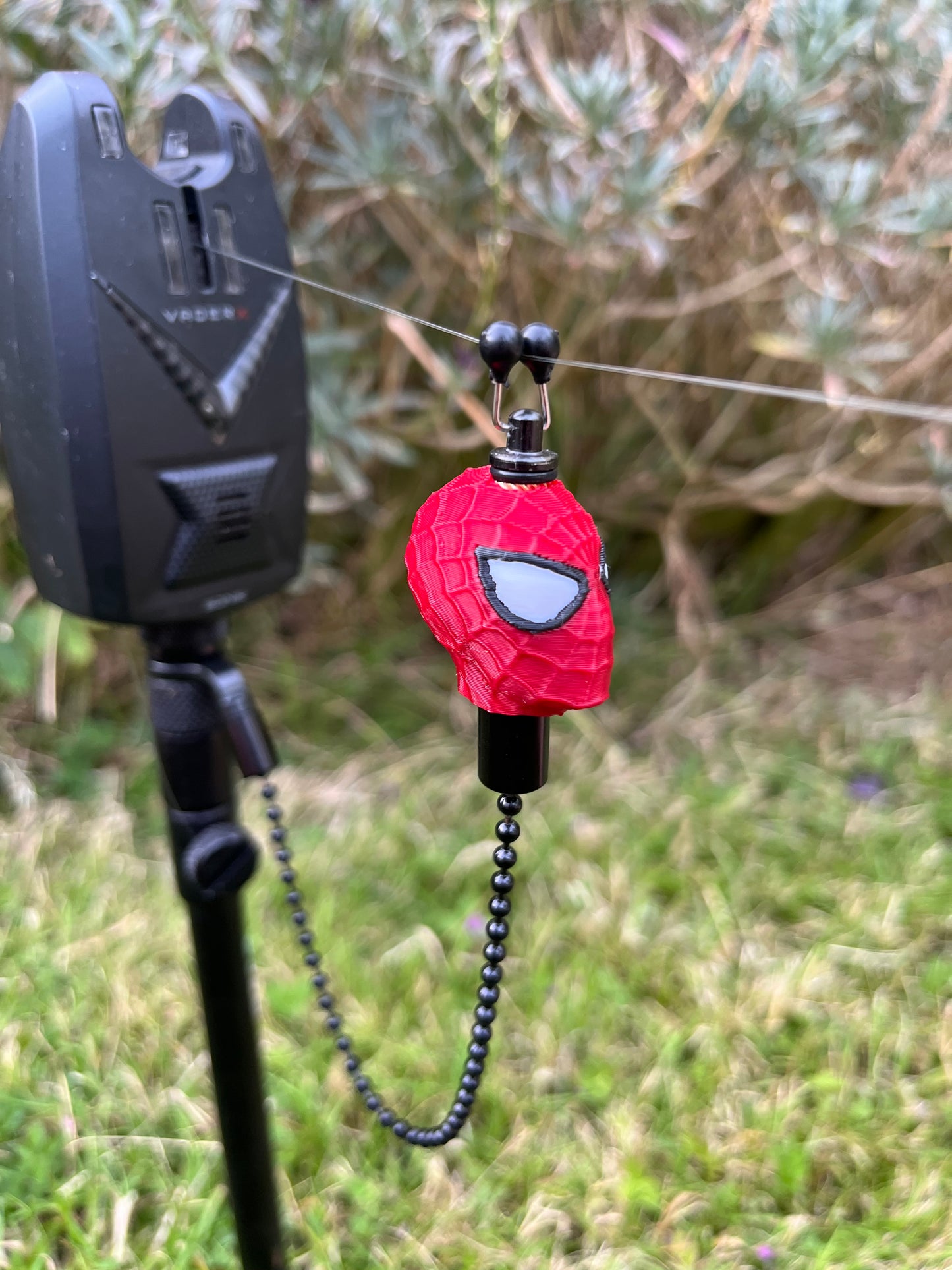 Custom Spiderman Carp Fishing Bobbins Metal Clips Bite Indicators