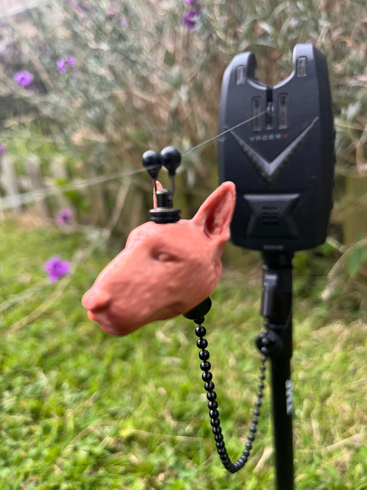 Custom British Bull Terrier Carp Fishing Bobbin