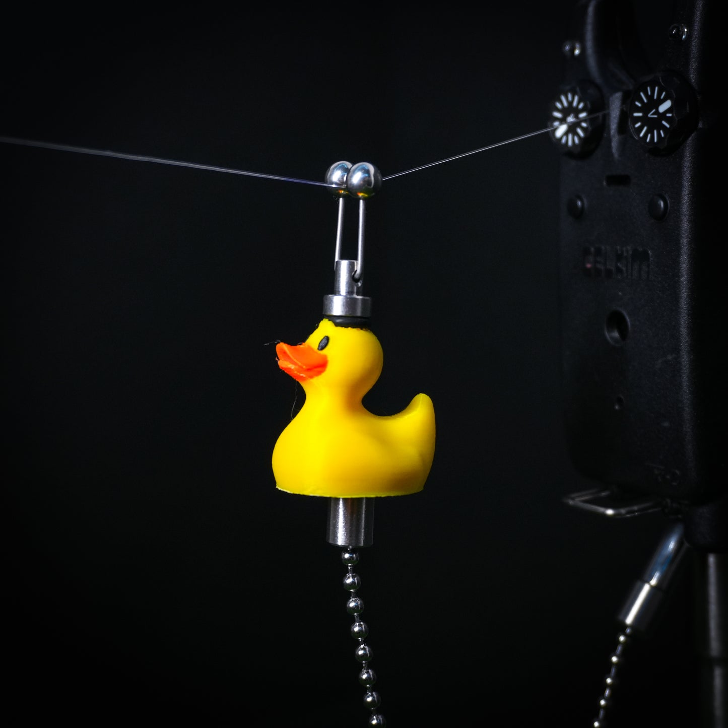 - Supporting Mens Mental Health Charity - Custom Rubber Duck Carp Fishing Bobbins Metal Clips Bite Indicators