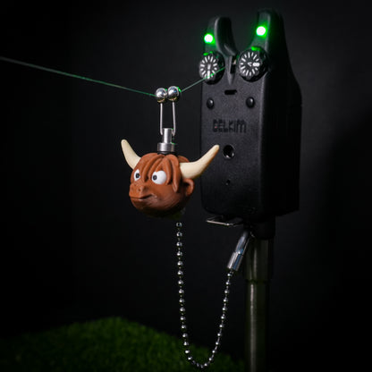 Custom Highland Cow Carp Stainless Steel Carp Fishing Bobbins