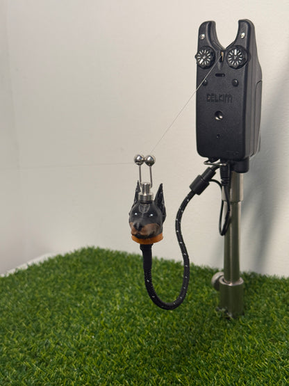 LED Powered Doberman Custom Carp Fishing Bobbins