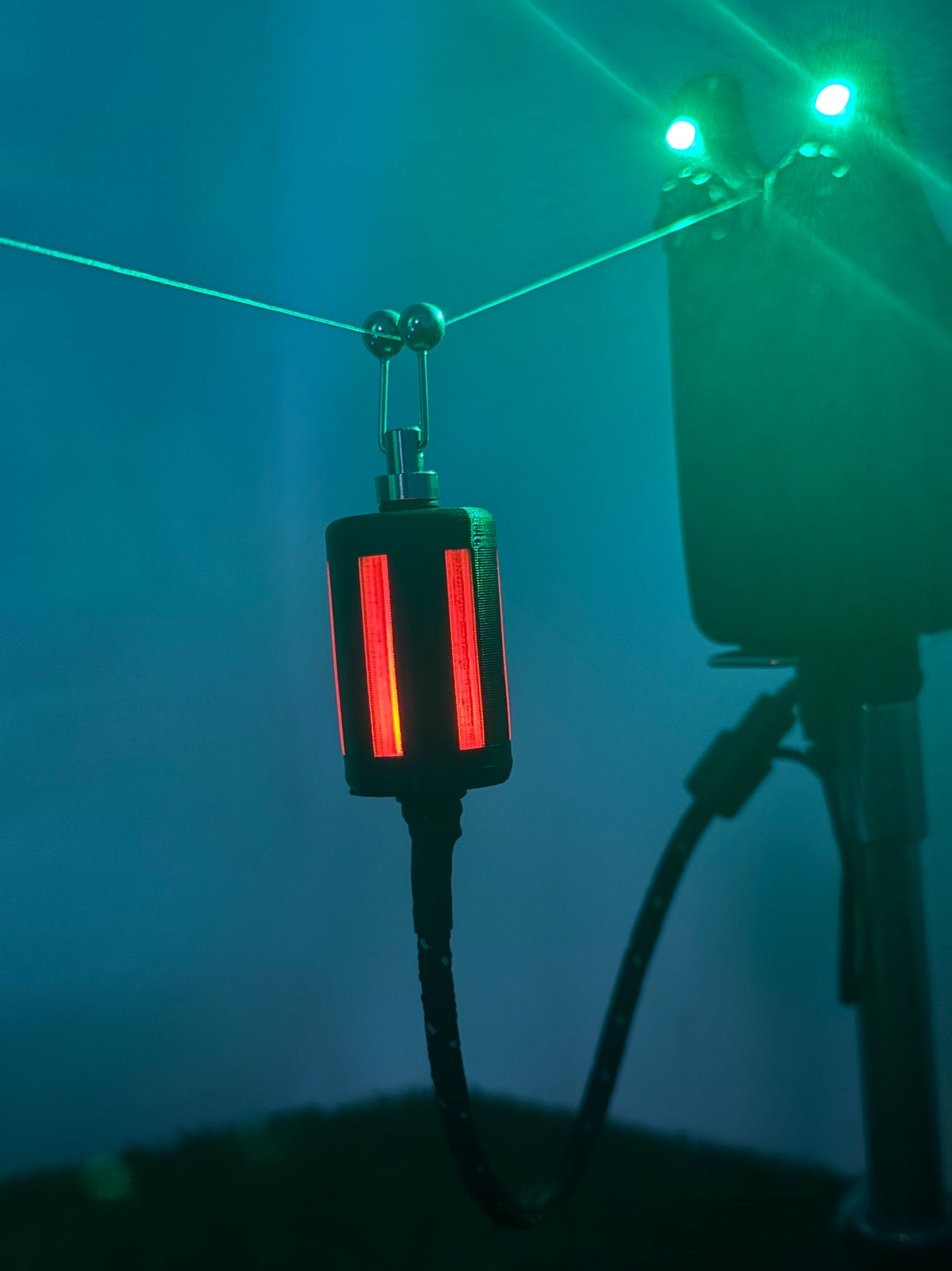 Red Lanternz LED Powered Custom Carp Fishing Bobbins