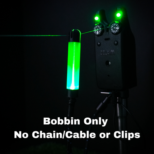 Bobbins Only Green GlowStickz Flashing Carp Fishing Bobbins