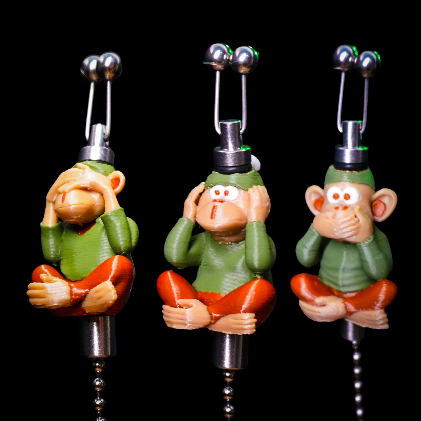 Three Unwise Monkeys The Squirrels Nuts Collaboration Special Edition Bobbins