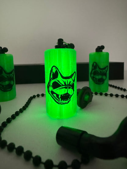 Glow In The Dark Custom Download Dog Carp Fishing Bobbins Metal Clips Bite Indicators