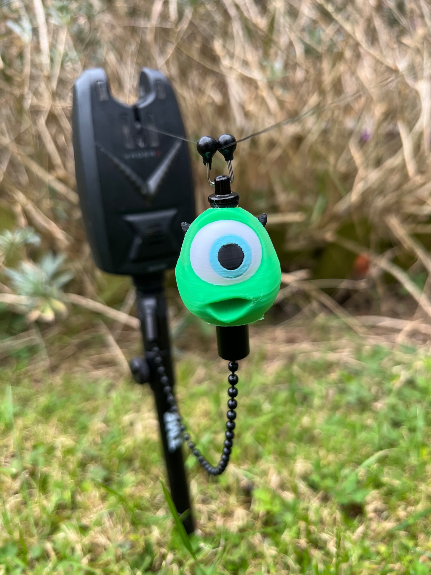 Custom Mike Wazowksi Carp Fishing Bobbins Metal Clips Bite Indicators