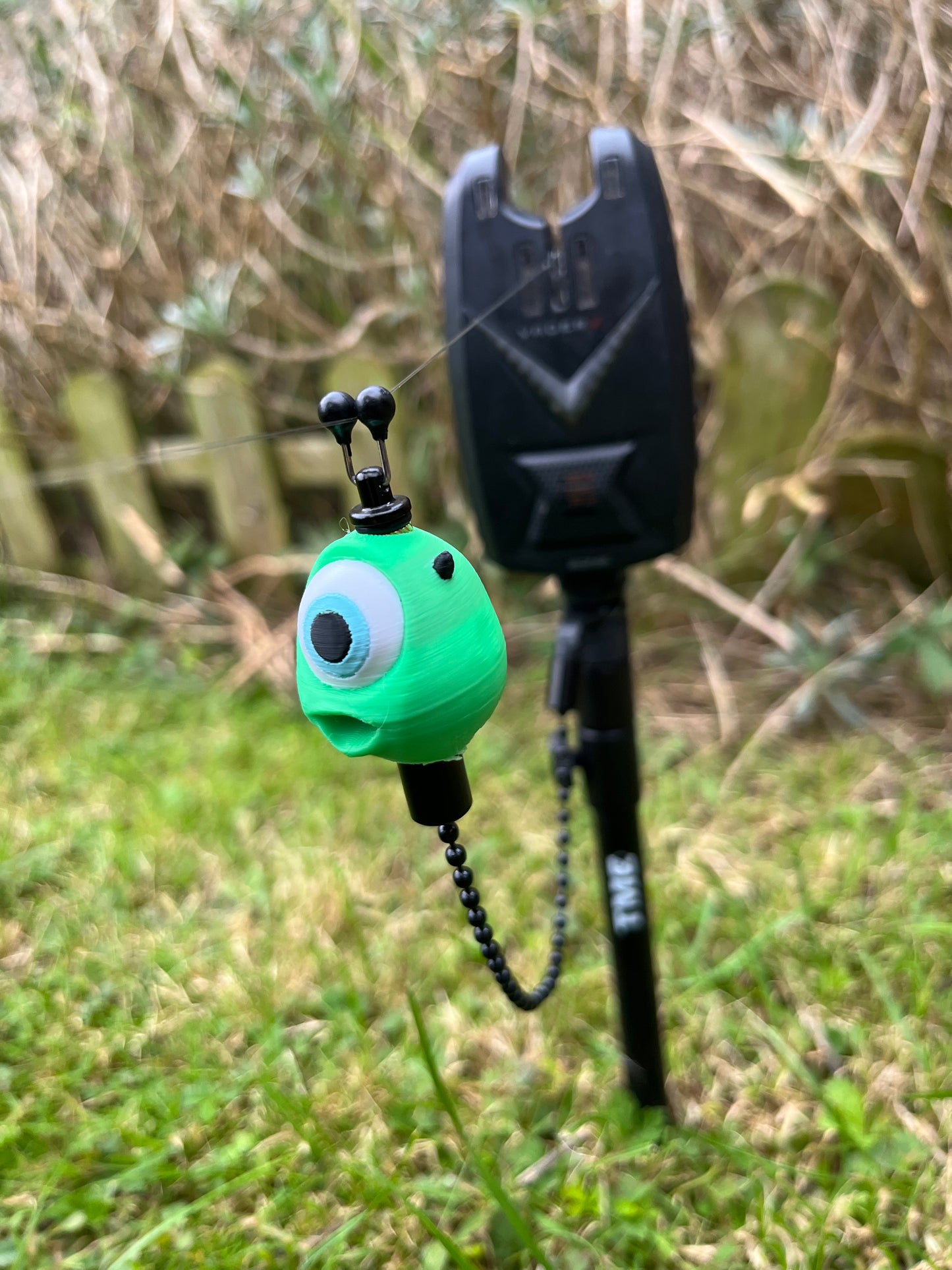 Custom Mike Wazowksi Carp Fishing Bobbins Metal Clips Bite Indicators