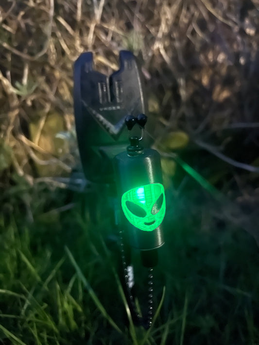 Glow In The Dark Custom Alien Carp Fishing Bobbin