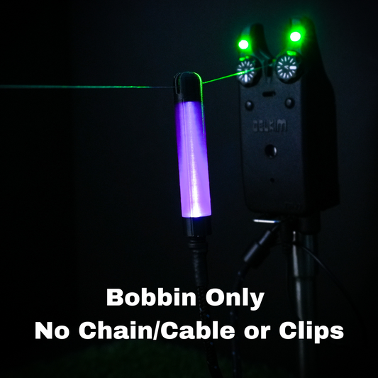 Bobbins Only Purple GlowStickz Flashing Carp Fishing Bobbins