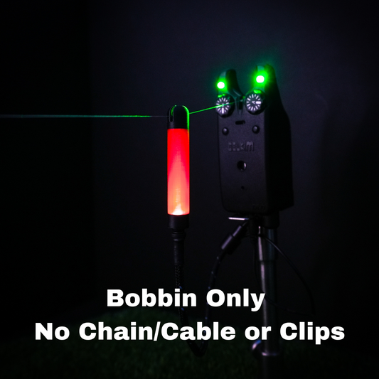 Bobbins Only Red GlowStickz Flashing Carp Fishing Bobbins