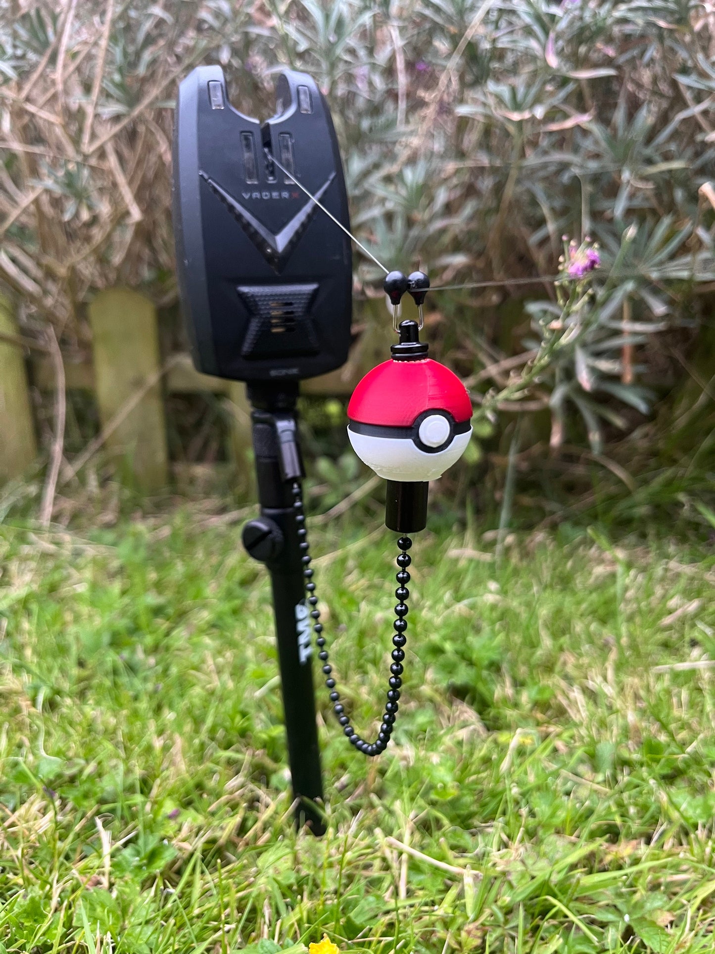 Custom Pokeball Carp Fishing Bobbins Metal Clips Bite Indicators