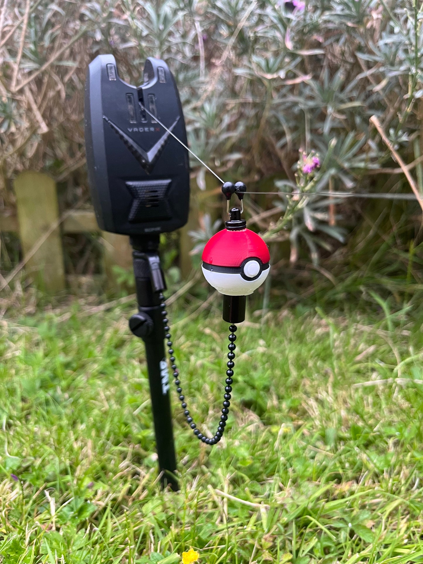 Custom Pokeball Carp Fishing Bobbins Metal Clips Bite Indicators