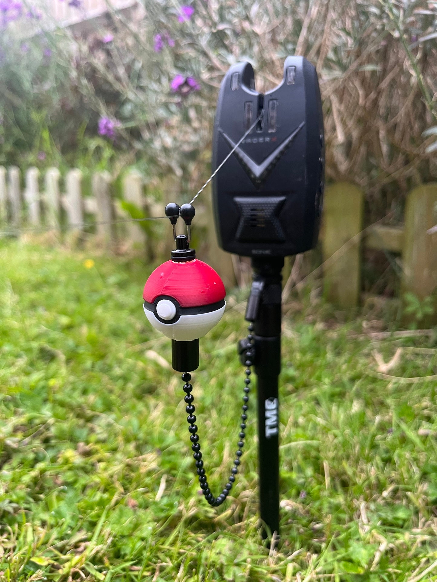 Custom Pokeball Carp Fishing Bobbins Metal Clips Bite Indicators