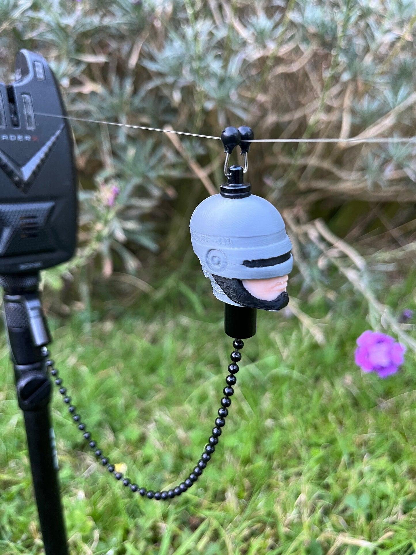 Custom Robocop Carp Fishing Bobbins Metal Clips Bite Indicators