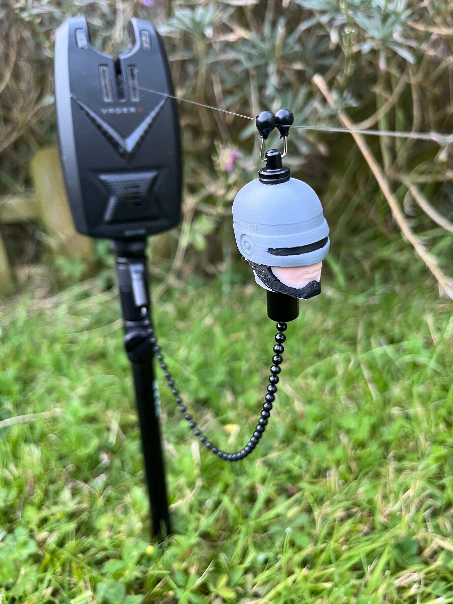 Custom Robocop Carp Fishing Bobbins Metal Clips Bite Indicators