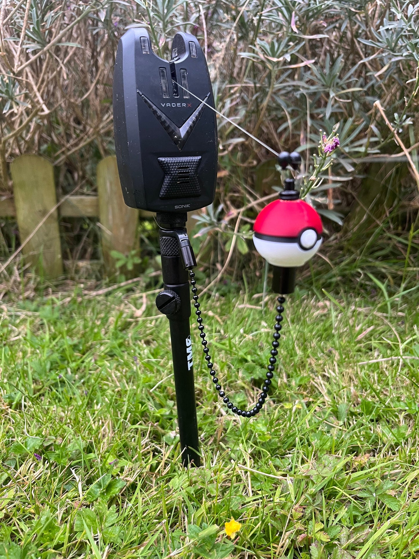 Custom Pokeball Carp Fishing Bobbins Metal Clips Bite Indicators